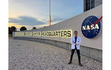 Jason-Flor Sisante at Kennedy Space Center